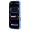 Guess Grained Triangle Logo MagSafe Hardcase for Apple iPhone 18 Pro / 17 Pro, blue