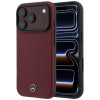 Mercedes-Benz Case Grill Pattern and Card Wallet Leather MagSafe for Apple iPhone 18 Pro Max / 17 Pro Max, black