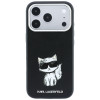 Karl Lagerfeld Smooth Choupette Sketch MagSafe Case for Apple iPhone 18 Pro Max / 17 Pro Max, Black