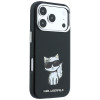 Karl Lagerfeld Smooth Choupette Sketch MagSafe Case for Apple iPhone 18 Pro Max / 17 Pro Max, Black