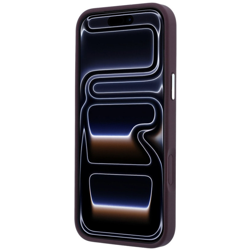 Karl Lagerfeld with Ring Stand 360 Karl Head Pin MagSafe Case for Apple iPhone 18 Pro Max / 17 Pro Max, Burgundy