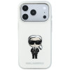 Karl Lagerfeld IML Ikonik Sketch Print MagSafe Case for Apple iPhone 18 Pro Max / 17 Pro Max, Beige (KLD22794)
