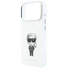 Karl Lagerfeld IML Ikonik Sketch Print MagSafe Case for Apple iPhone 18 Pro Max / 17 Pro Max, Beige (KLD22794)
