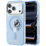 Karl Lagerfeld Peekaboo Logo MagSafe Case for Apple iPhone 18 Pro Max / 17 Pro Max, Blue