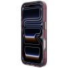 Karl Lagerfeld Peekaboo Logo MagSafe Case for Apple iPhone 18 Pro / 17 Pro, Burgundy