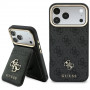 Guess 4G Case with Wallet, MagSafe, for Apple iPhone 18 Pro / 17 Pro, black
