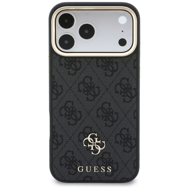 Guess 4G Case with Wallet, MagSafe, for Apple iPhone 18 Pro / 17 Pro, black