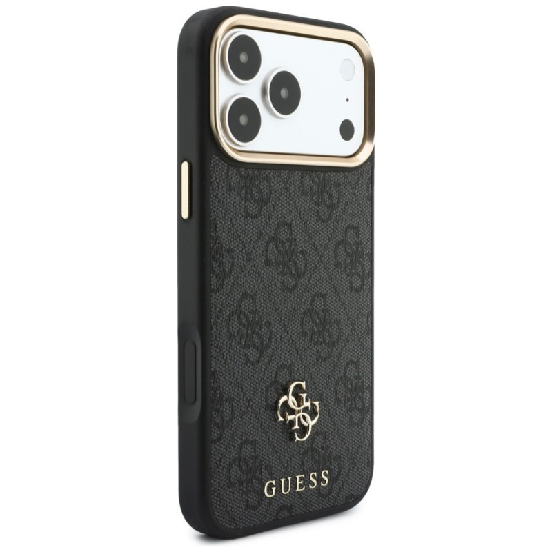 Guess 4G Case with Wallet, MagSafe, for Apple iPhone 18 Pro / 17 Pro, black