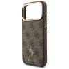 Guess 4G Case with Wallet, MagSafe, for Apple iPhone 18 Pro / 17 Pro, brown
