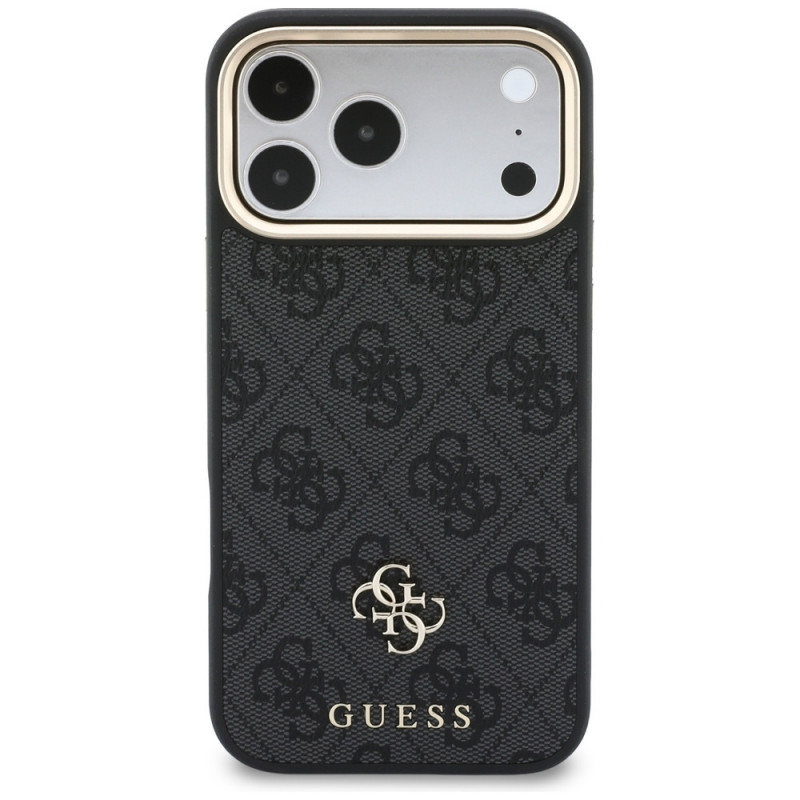 Guess 4G Case with Wallet, MagSafe, for Apple iPhone 18 Pro / 17 Pro, brown