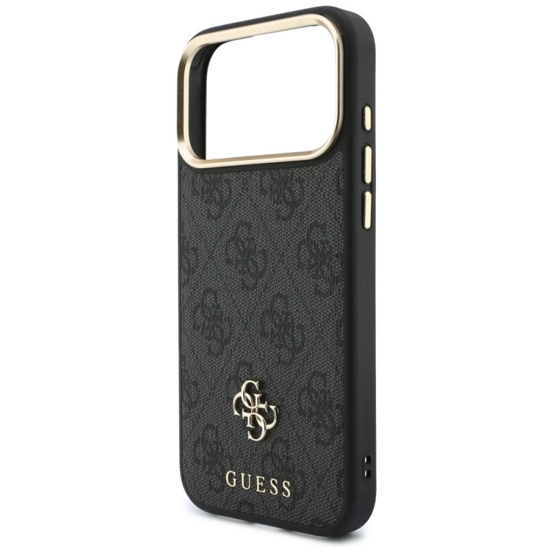 Guess 4G Case with Wallet, MagSafe, for Apple iPhone 18 Pro / 17 Pro, brown