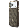 Guess 4G Case with Wallet and Lanyard, MagSafe, for Apple iPhone 18 Pro / 17 Pro, brown