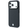 BMW Kevlar Metal Logo MagSafe Case for Apple iPhone 18 Pro / 17 Pro, anthracite
