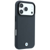 BMW Kevlar Metal Logo MagSafe Case for Apple iPhone 18 Pro / 17 Pro, anthracite