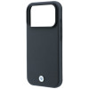 BMW Kevlar Metal Logo MagSafe Case for Apple iPhone 18 Pro / 17 Pro, anthracite