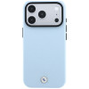 BMW Kevlar Metal Logo MagSafe Case for Apple iPhone 18 Pro Max / 17 Pro Max, blue