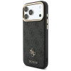 Guess 4G Case with Wallet and Lanyard, MagSafe, for Apple iPhone 18 Pro / 17 Pro, brown