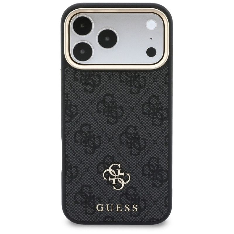 Guess 4G Case with Wallet and Lanyard, MagSafe, for Apple iPhone 18 Pro / 17 Pro, brown