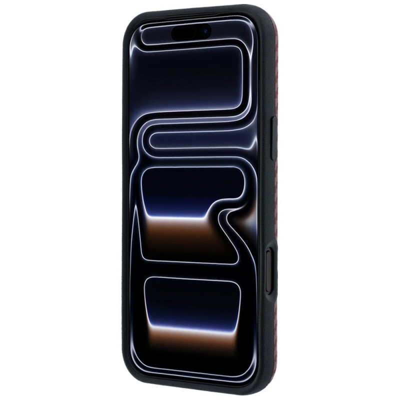 BMW M Carbon Printed Ring MagSafe Case for Apple iPhone 18 Pro Max / 17 Pro Max, red