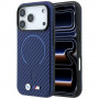 BMW M Carbon Printed Ring MagSafe Case for Apple iPhone 18 Pro Max / 17 Pro Max, navy blue