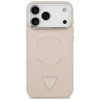 Guess Triangle Logo MagSafe Case for Apple iPhone 18 Pro Max / 17 Pro Max, pink