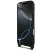 Karl Lagerfeld Saffiano Karl&Choupette Metal Pin CBDY Strap Case for Apple iPhone 18 Pro Max / 17 Pro Max, black