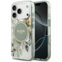 Guess IML Flower & Tonal Circle MagSafe Case for Apple iPhone 18 Pro Max / 17 Pro Max, green