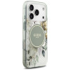 Guess IML Flower & Tonal Circle MagSafe Case for Apple iPhone 18 Pro Max / 17 Pro Max, green