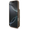 Guess 4G Cardslots & Magnetic Closure Crossbody Case for Apple iPhone 18 Pro / 17 Pro, brown