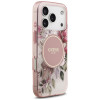 Guess IML Flower & Tonal Circle MagSafe Case for Apple iPhone 18 Pro Max / 17 Pro Max, pink