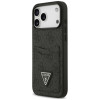 Guess 4G Double Card Triangle Case for Apple iPhone 18 Pro Max / 17 Pro Max, Black