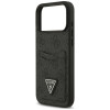 Guess 4G Double Card Triangle Case for Apple iPhone 18 Pro Max / 17 Pro Max, Black