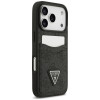Guess 4G Double Card Triangle Case for Apple iPhone 18 Pro / 17 Pro, Black