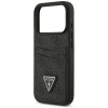 Guess 4G Double Card Triangle Case for Apple iPhone 18 Pro / 17 Pro, Black