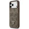 Guess 4G Double Card Triangle Case for Apple iPhone 18 Pro Max / 17 Pro Max, Brown