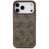 Guess 4G Double Card Triangle Case for Apple iPhone 18 Pro Max / 17 Pro Max, Brown