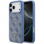 Guess 4G Double Card Triangle Case for Apple iPhone 18 Pro Max / 17 Pro Max, Blue