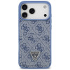 Guess 4G Double Card Triangle Case for Apple iPhone 18 Pro Max / 17 Pro Max, Blue