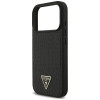 Guess Croco Triangle Logo MagSafe Case for Apple iPhone 18 Pro / 17 Pro, Black