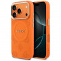 Guess Peony Hot Stamp MagSafe Case for Apple iPhone 18 Pro Max / 17 Pro Max, Orange