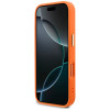 Guess Peony Hot Stamp MagSafe Case for Apple iPhone 18 Pro Max / 17 Pro Max, Orange