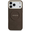 Guess Peony Hot Stamp MagSafe Case for Apple iPhone 18 Pro Max / 17 Pro Max, Brown