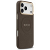 Guess Peony Hot Stamp MagSafe Case for Apple iPhone 18 Pro Max / 17 Pro Max, Brown