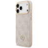 Guess 4G Strass Logo MagSafe Case for Apple iPhone 18 Pro Max / 17 Pro Max, Pink