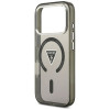 Guess IML Gradient Triangle Logo MagSafe Case for Apple iPhone 18 Pro Max / 17 Pro Max, Black