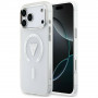 Guess IML Gradient Triangle Logo MagSafe Case for Apple iPhone 18 Pro Max / 17 Pro Max, Transparent