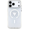 Guess IML Gradient Triangle Logo MagSafe Case for Apple iPhone 18 Pro Max / 17 Pro Max, Transparent