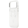 Guess IML Gradient Triangle Logo MagSafe Case for Apple iPhone 18 Pro Max / 17 Pro Max, Transparent