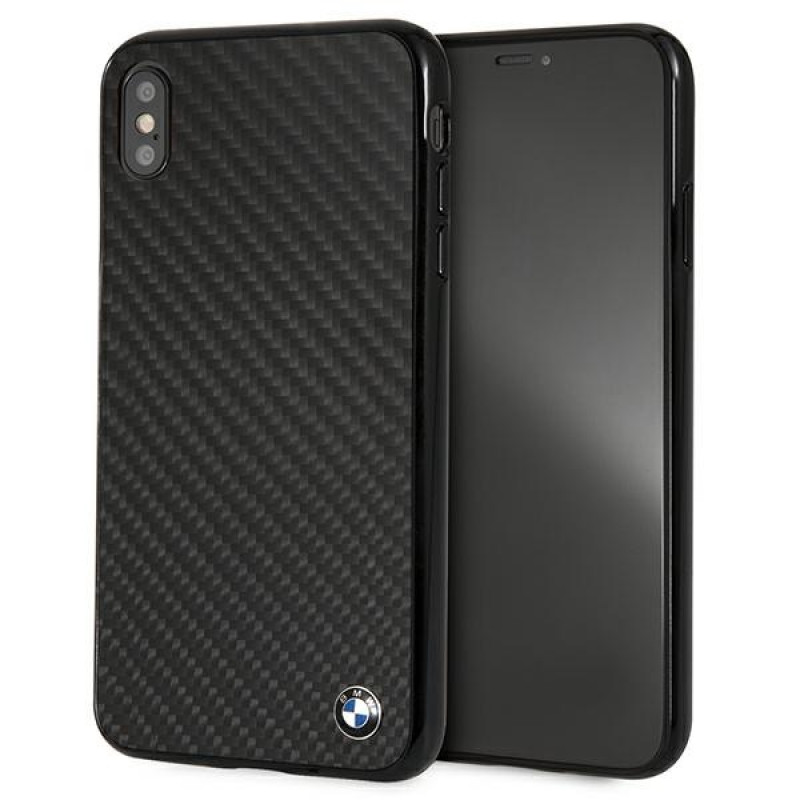 BMW BMHCI65MBC Signature Carbon Hardcase for Apple iPhone XS Max, Black