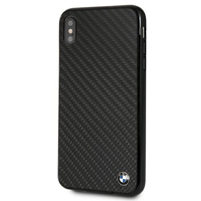 BMW BMHCI65MBC Signature Carbon Hardcase for Apple iPhone XS Max, Black